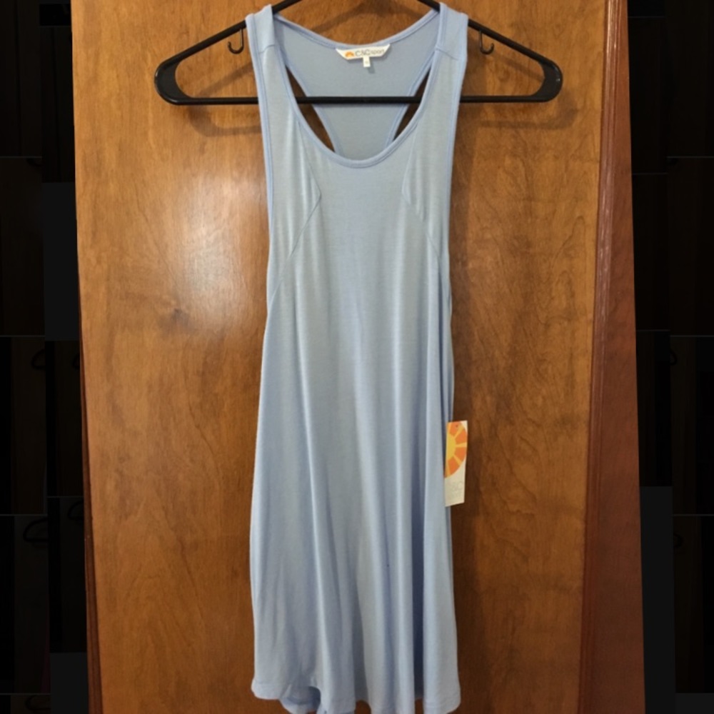 NWT C&C Sport flowy racerback tank - size XS
